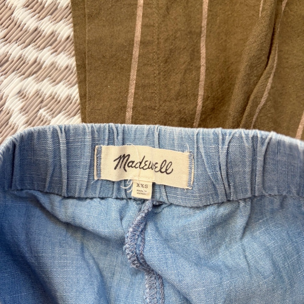 Madewell XXS/XS Bundle Clothing Cardigan Tan Shorts Six Pieces Lot - Picture 4 of 9